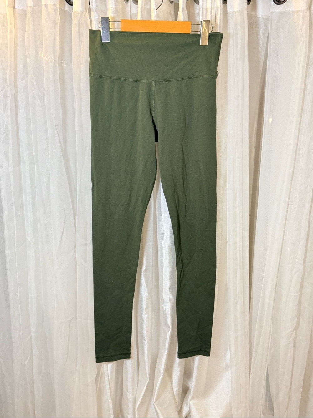 TNA Olive Green High-Waist Leggings
